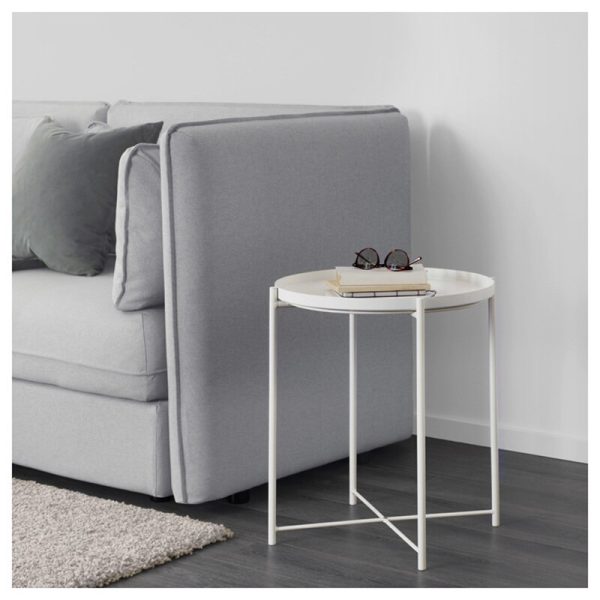 Creative Round Nordic iron coffee End Side tables Furniture for home Bedside Sofa Tea Fruit Small Desk Garden Mobile Low Tables - Image 5