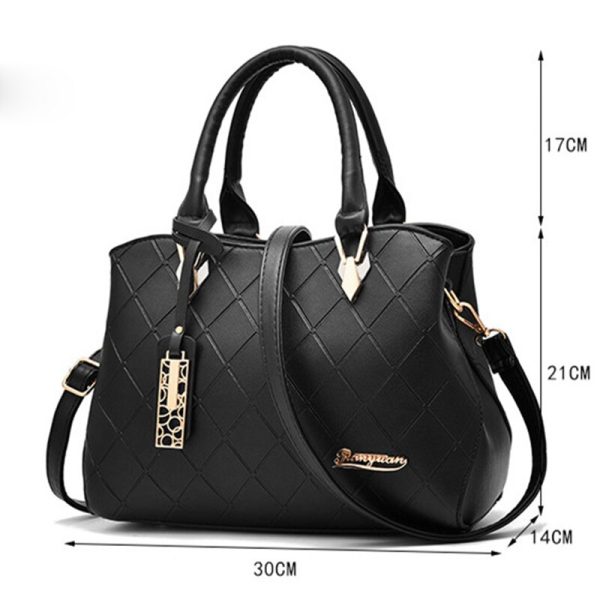 Female Bag Fashion Casual Women's Retro Handbags Luxury Vintage Handbag Designer Shoulder Bags for Women Shpae Casual Tote - Image 2