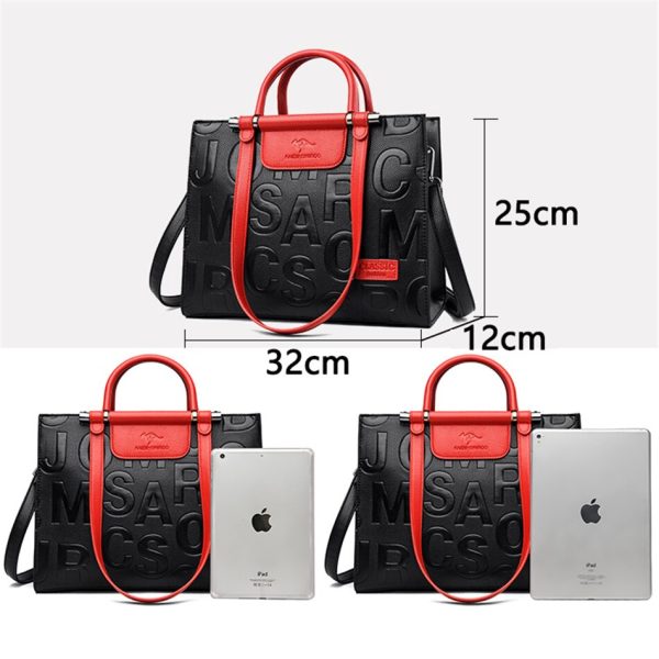 Luxury Brand Sac Women Leather Handbags Bags for Women 2021 Bags Designer Luxury Handbags Letter Lady Hand Bags Bolsa Feminina - Image 4